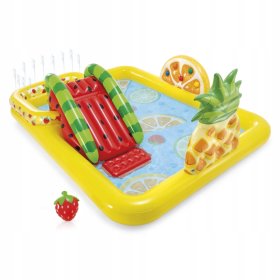 Piscina pentru copii cu tobogan