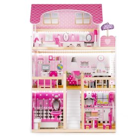 Casă din lemn pentru păpuși Mandy, EcoToys