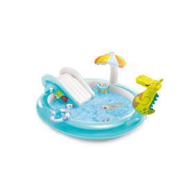 Piscina pentru copii cu tobogan, INTEX
