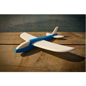 Avion de aruncare FLY-POP - albastru