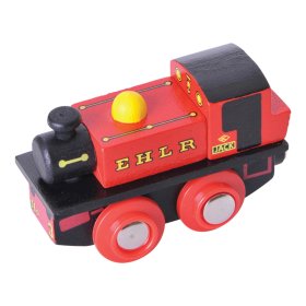 Bigjigs Rail Replica din lemn a locomotivei EHLR Jack