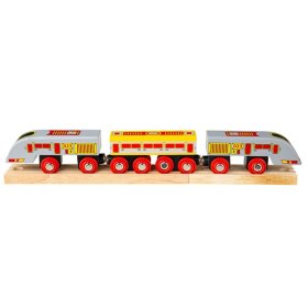 Bigjigs Rail Eurostar Express + 3 șine, Bigjigs Rail