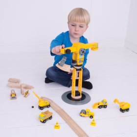 Bigjigs Rail Macara și mașini de construcții, Bigjigs Rail