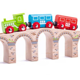 Bigjigs Rail Pod feroviar lung