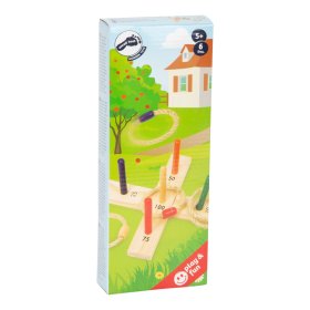 Joc de aruncare din lemn cu piciorul mic, small foot