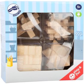 Set de puzzle din lemn Small Foot 4 buc, Small foot by Legler