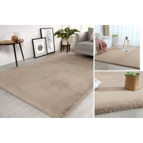 Covor de matase Rabbit New - Taupe, VOPI