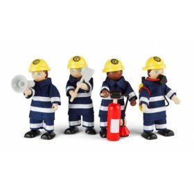 Tidlo Figurine din lemn ale pompierilor, Tidlo