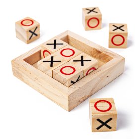 Bigjigs Toys Blocuri tic-tac-toe din lemn, Bigjigs Toys