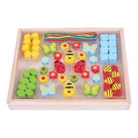 Bigjigs Toys Snur margele Lunca