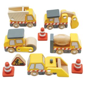 Le Toy Van Set de masini de constructii