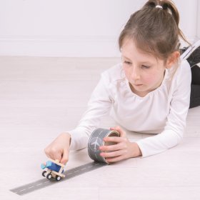 Bigjigs Toys Înregistrați pista cu un avion, Bigjigs Toys