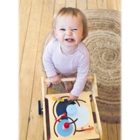 Small Foot Walker din lemn Balena, Small foot by Legler