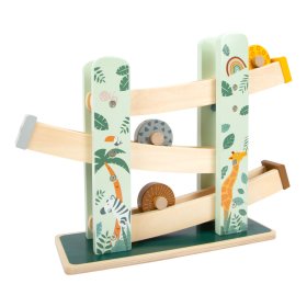 Pista de safari din lemn cu picior mic, Small foot by Legler