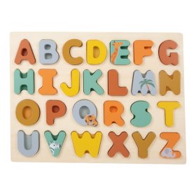 Little Foot Jigsaw Puzzle Safari Alphabet, Small foot by Legler
