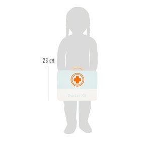 Small Foot Carcasă de medic pentru copii pentru stomatologi mici 2 în 1, small foot