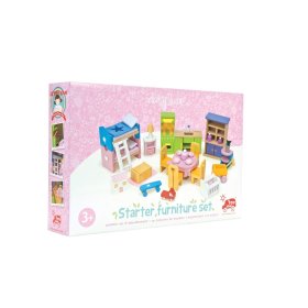 Set complet Le Toy Van Furniture Starter pentru casa, Le Toy Van