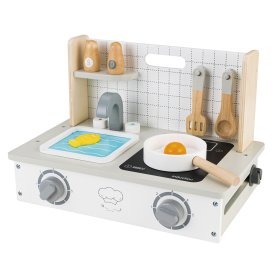 Mini bucatarie din lemn, EcoToys