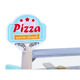Set pizzerie din lemn, EcoToys