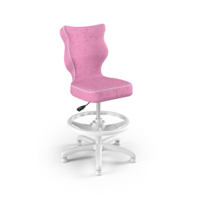 Scaun de birou ergonomic pentru copii reglat la o inaltime de 119-142 cm - roz