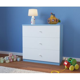 Sertar pentru copii-alb-albastru, Ourbaby