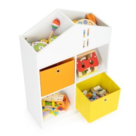 Biblioteca casei cu cutii de depozitare, EcoToys