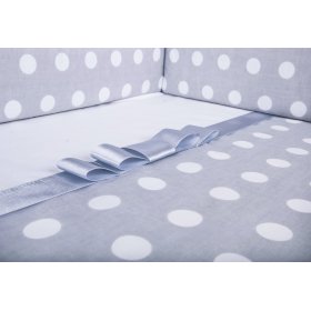 linens grație cu arc 120x90 cm - gri, Gluck Baby