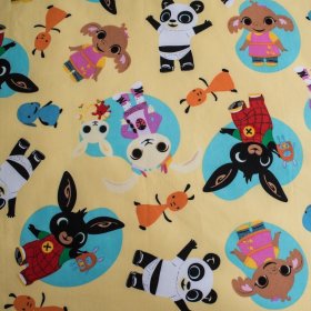Lenjerie de pat copii Bing 100 x 135 cm + 40 x 60 cm, Sweet Home, Bing