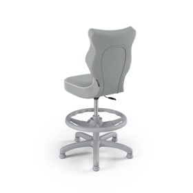 Scaun de birou ergonomic pentru copii reglat la o inaltime de 119-142 cm - gri