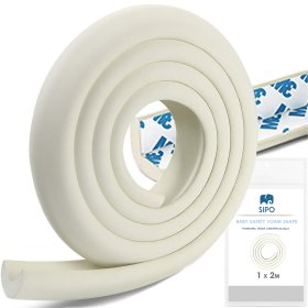 SIPO Banda de protectie pentru margini mobilier, bej - 1 buc, Sipo