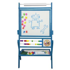 Tablă magnetică pentru copii albastră, 3Toys.com