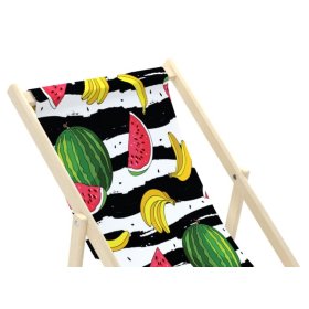 Scaun de plajă Pepeni și banane, CHILL
