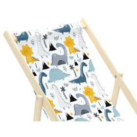 Scaun de plaja pentru copii Dinozauri