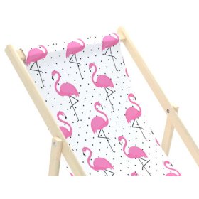 Scaun de plaja pentru copii Flamingos, Chill Outdoor