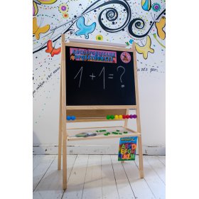 Tabla magnetica pentru copii 4 in 1
