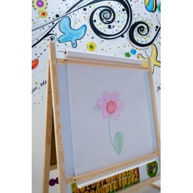 Tabla magnetica pentru copii 4 in 1