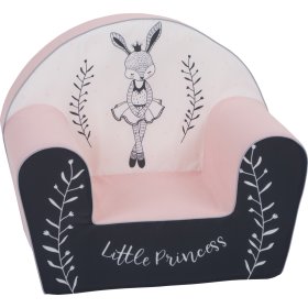 Scaun copii Bunny Ballerina - alb-roz