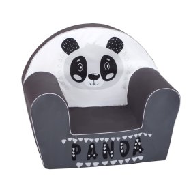 Scaun pentru copii Panda - gri-alb, Delta-trade