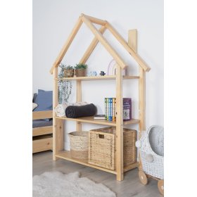 Raft cu polițe House FRANK - natural, Litdrew