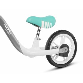 copii pushbike LIONELO Arie cu mână frână - gri-verde