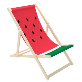 Scaun de plajă cu pepene verde, CHILL