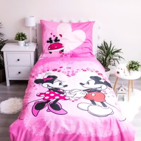 Mickey și Minnie adoră lenjeria de pat