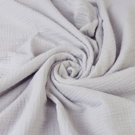 Pătură și pernă de muselină cu umplutură 100x135 + 40x60 - gri deschis, Matex
