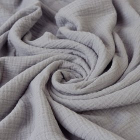 Pătură și pernă de muselină cu umplutură 100x135 + 40x60 - gri închis, Matex