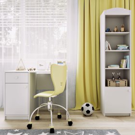 Masă de birou pentru copii Ourbaby - alb