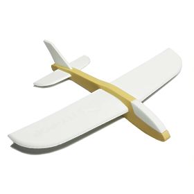 Avion de aruncare FLY-POP - galben