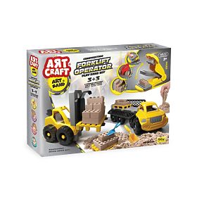 ART CRAFT Set de nisip kinetic - Creează, construiește, demontează