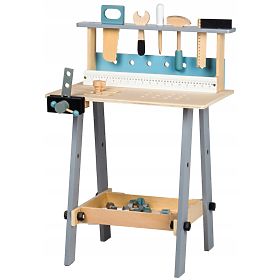 Atelier de lemn cu scule, EcoToys