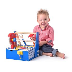 Atelier din lemn pentru scule 2 în 1, Woodyland Woody