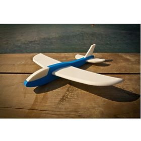 Avion de aruncare FLY-POP - albastru, VYLEN